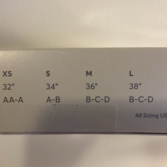 NWT Pact Women's Organic Cotton Pretty Plunge Bra - Picture 7 of 7